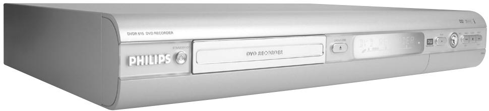 PHILIPS DVDR616 - Manuel D'utilisation Benutzerhandbuch - 7