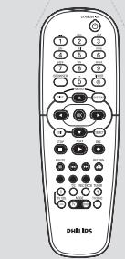 PHILIPS DVDR616 - Verwenden der Fernbedienung zur Bedienung des Systems - 2