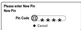 PHILIPS DVDR616 - Eingeben oder Andern des PIN-Codes - 1