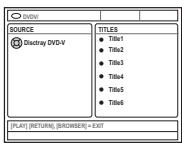 PHILIPS DVDR616 - Durchsuchen der Discs - 3
