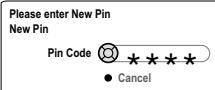 PHILIPS DVDR616 - Définition ou modification du code PIN - 1