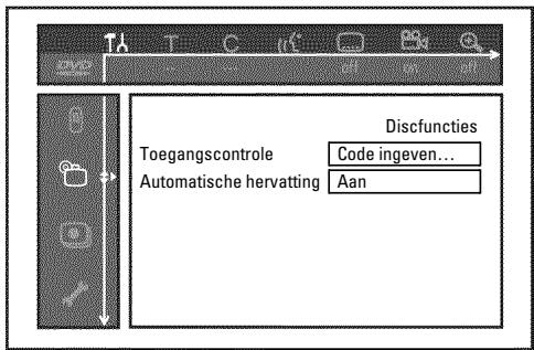 PHILIPS DVDR730 - Disk Feature menu - 1