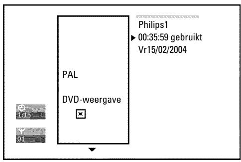 PHILIPS DVDR730 - Disc-installingen - 1