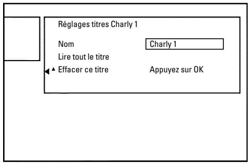 PHILIPS DVDR730 - Effacer un enregistrement / un titre - 1