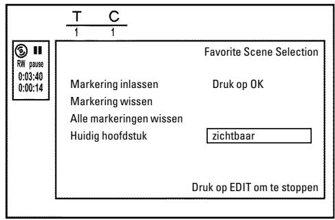 PHILIPS DVDR730 - Hoofdstukmarkering invoegen - 1