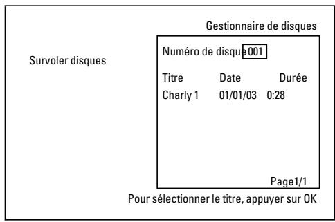 PHILIPS DVDR730 - Explorer le contenu des disques - 1