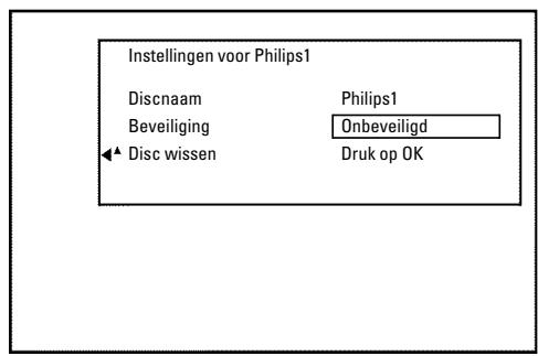 PHILIPS DVDR730 - DVD+RW discs wissen - 1