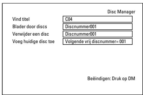 PHILIPS DVDR730 - Discsuit de Disc Manager verwijdenden - 1