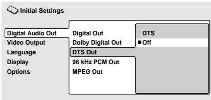 PIONEER DV 454 - - Default setting: Off - 1