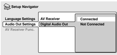PIONEER DV 454 - Did you connect this player to an AV receiver using a digital output? - 1