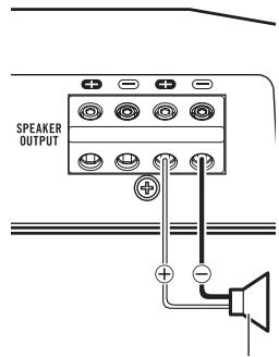 PIONEER GM-D8601 - Si el amplificador se conecta a un altovoz - 1