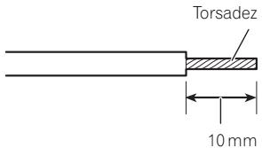 PIONEER GM-D8601 - Connexion des bornes de sortie des haut-parleurs - 1