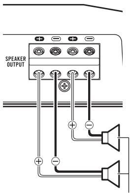 PIONEER GM-D8601 - Bei Anschluss an zwei Laufsprecher - 1