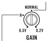 PIONEER GM-D8601 - Control de ganancia de esta unidad - 1