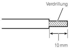 PIONEER GM-D8601 - Führn Sie das Batteriekabel vom Motorraum in das Fahrzeuginnere. - 2