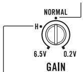 PIONEER GM-D8601 - Comando del guadagno di esta unità - 1