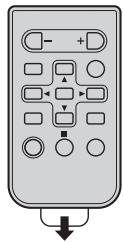 PIONEER MVH-180UI - Vorbereiten der Fernbedienung - 1