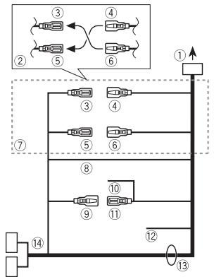 PIONEER MVH-X380BT - Stromkabel - 1