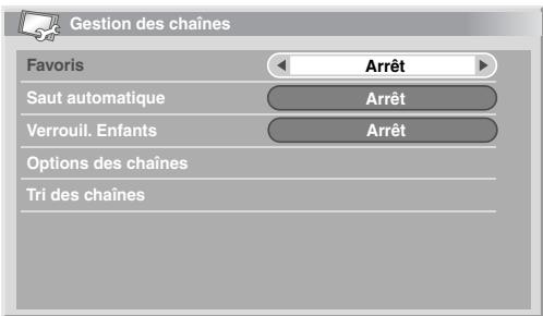 PIONEER PDP-4270XD - Répétez les étapes 1 à 4 de la partie "Réglage des options de chaine". - 1