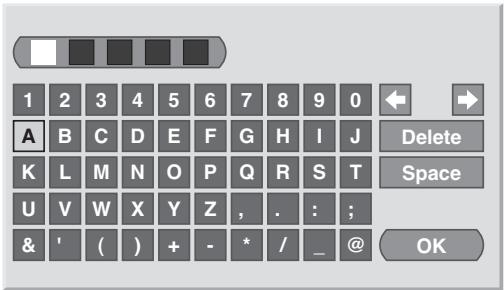 PIONEER PDP-4270XD - Désignation des chaînes de télévision - 2