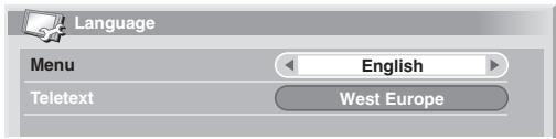 PIONEER PDP-4270XD - Language setting - 1