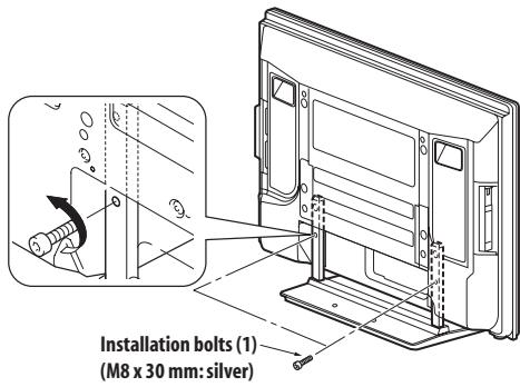 PIONEER PDP-4270XD - Detaching the stand - 1