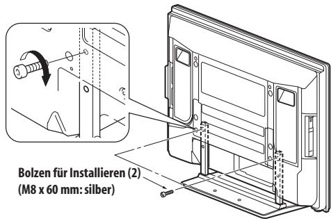 PIONEER PDP-4270XD - Wiederanbringen des FuBes - 2