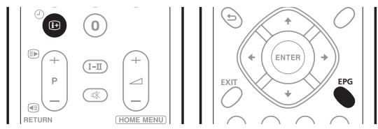 PIONEER PDP-4270XD - Using the EPG - 1