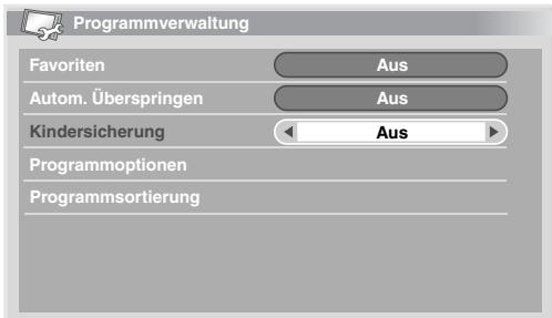 PIONEER PDP-4270XD - Wahlen Sie "Kindersicherung" (/) . - 1