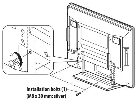 PIONEER PDP-4270XD - Reattaching the stand. - 3
