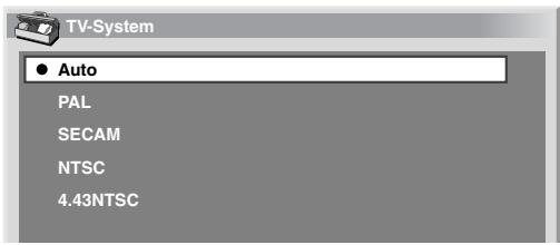 PIONEER PDP-4270XD - TV-System-Einstellung - 1