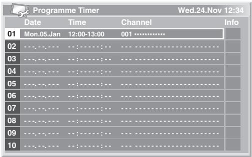 PIONEER PDP-4270XD - Setting the timer manually - 2