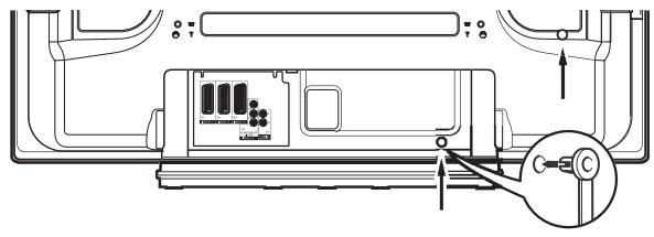 PIONEER PDP-4270XD - Routing cables - 1
