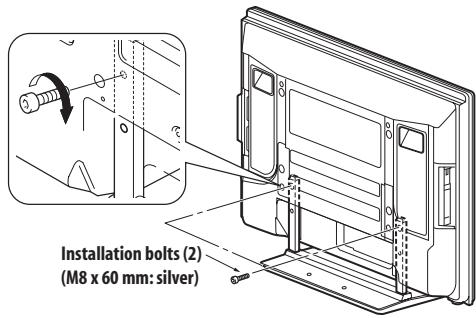 PIONEER PDP-4270XD - Reattaching the stand. - 2
