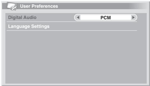 PIONEER PDP-4270XD - Selecting a digital audio format - 1