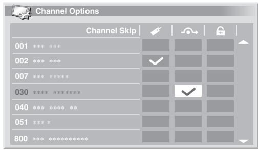 PIONEER PDP-4270XD - Setting Channel Options - 1