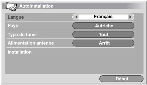 PIONEER PDP-4270XD - Utilisation d'Autoinstallation - 1