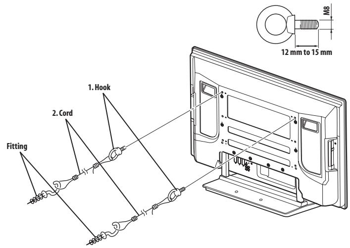 PIONEER PDP-4270XD - Using a wall for stabilization - 1