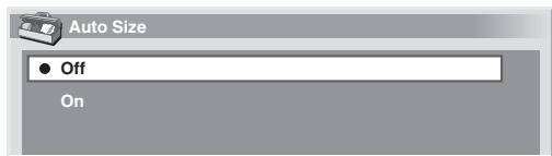 PIONEER PDP-4270XD - Selecting a screen size automatically - 1