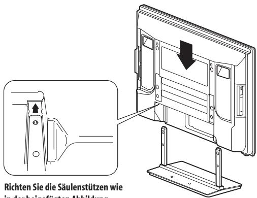 PIONEER PDP-4270XD - Wiederanbringen des FuBes - 1