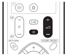 PIONEER PDP-4270XD - Modification du volume et du son - 1
