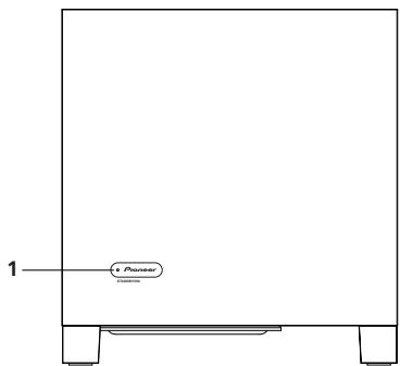 PIONEER S-71 (X1) - FRONTPLATTE - 1