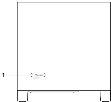 PIONEER S-71 (X1) - PANEL FACILITIES FRONT PANEL - 1