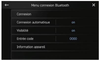 PIONEER SPH-DA110 - Enregistrement et connexion d'un appareil Bluetooth - 1