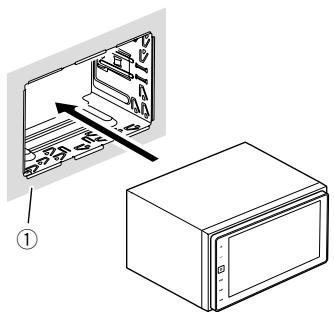 PIONEER SPH-DA120 - Instalación con el soporte - 2