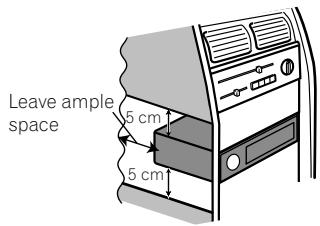 PIONEER SPH-DA120 - Installing this product Installation notes - 2