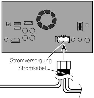 PIONEER SPH-DA120 - Stromkabel anschließen (2) - 1