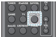 PIONEER VSX-323-K - Sélection du signal d'entrée audio - 1