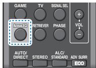 PIONEER VSX-323-K - Écoute avec l'équilibrage acoustique EQ (VSX-423 uniquement) - 1