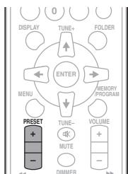 PIONEER X-CM31-J - Come salvare le stazioni di preselezione - 1